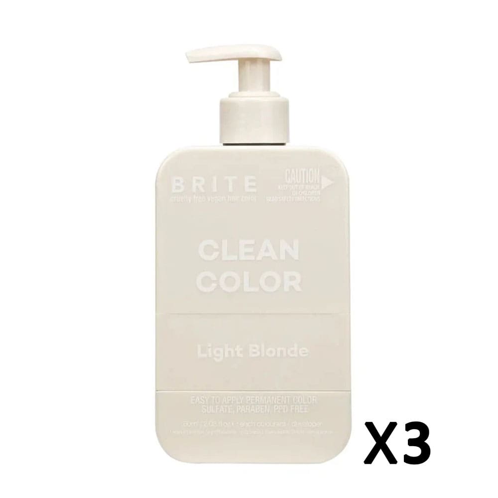 3x Brite Clean Color Light Blonde