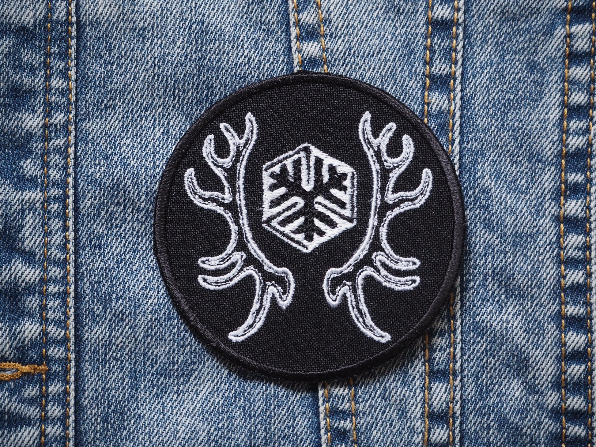 Agalloch Symbol Black Metal Embroidered Patch – IngridPatches