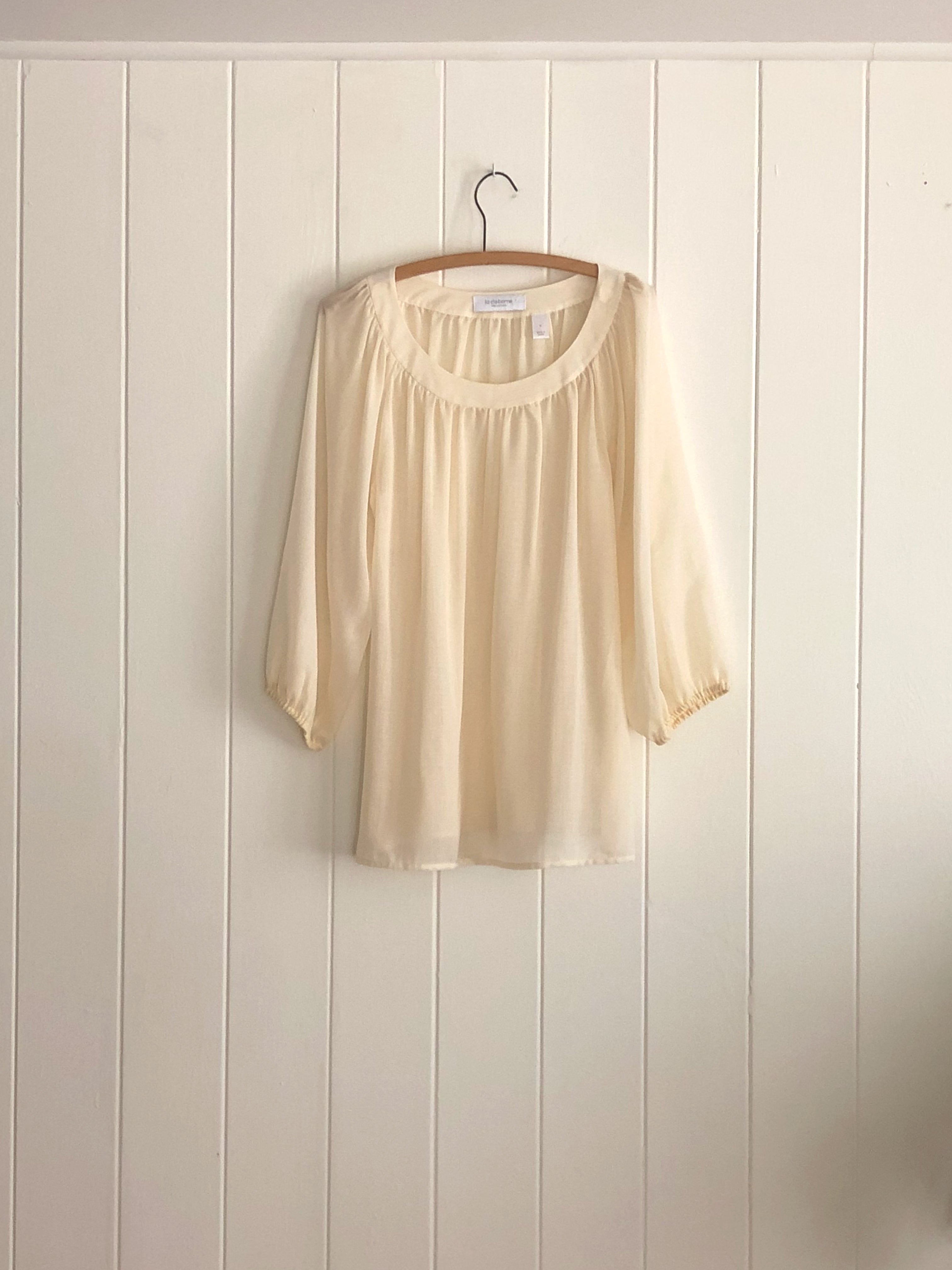 Pina Flowy Mesh Blouse