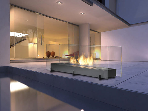 Freestanding Modern Ethanol Fireplace