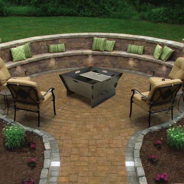 Collapsible Wood Burning Outdoor Fire Pit