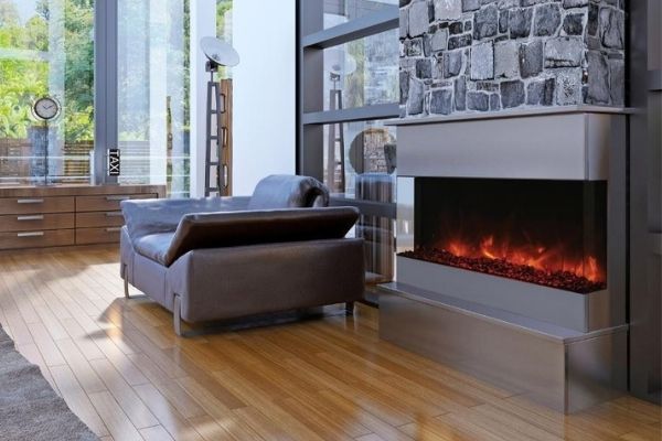 3-Sided Electric Fireplaces