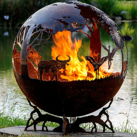 Australian Outback Steel Fire Pit