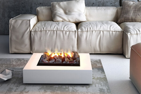 Custom Tabletop Water Vapor Fireplace