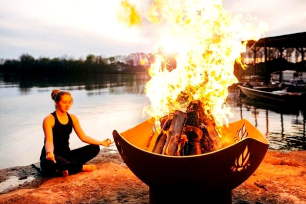 Yoga inspifre fire pit