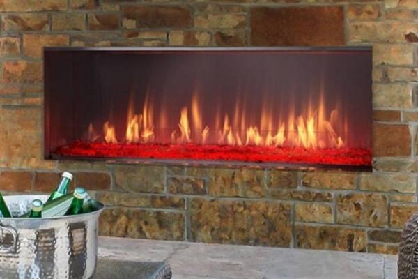 Modern ventless gas fireplaces