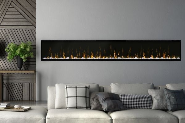 Dimplex IgniteXL 100" Built-in Hardwired Electric Fireplace (XLF100)