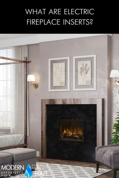 What Are Electric Fireplace Inserts?
