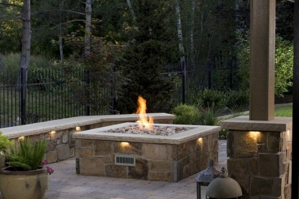 Firegear DIY Fire Pit Kit - Square