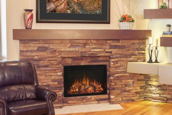 Traditional Modern Flames Redstone 30-inch built-in electric fireplace insert