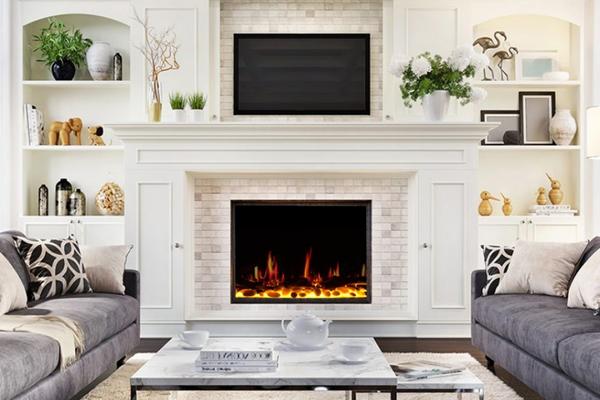 Litedeer Homes LiteStar Smart Built-In Electric Fireplace Insert