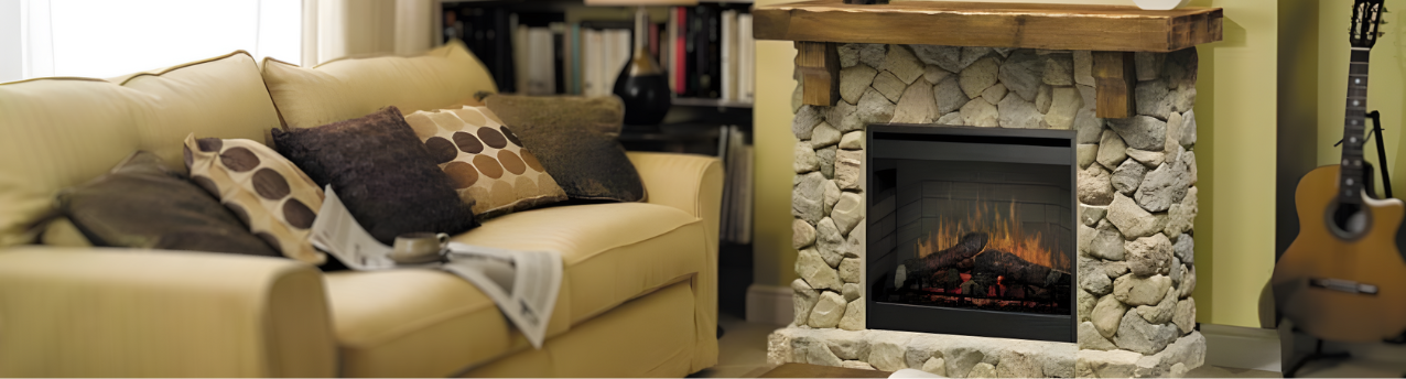 Electric Fireplaces with Mantels