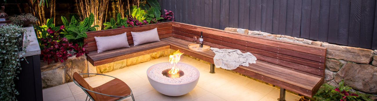 Outdoor Ethanol Fireplace Collection