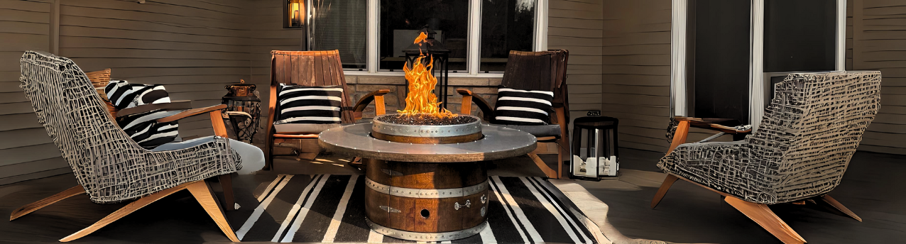 Rustic Fire Pits