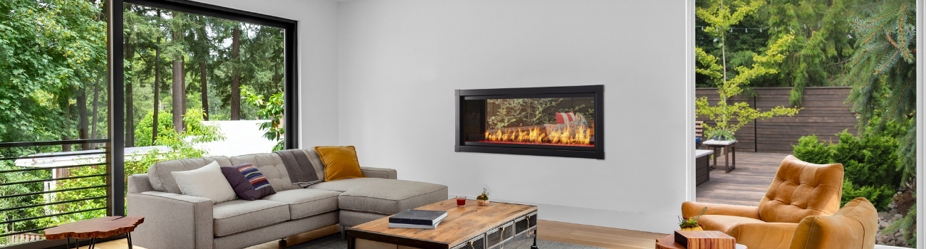 See-Through Fireplaces