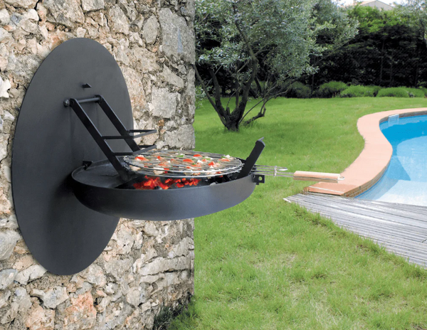 Image of Focus Sigmafocus 29-Inch Wall Mounted Fire Pit Grill