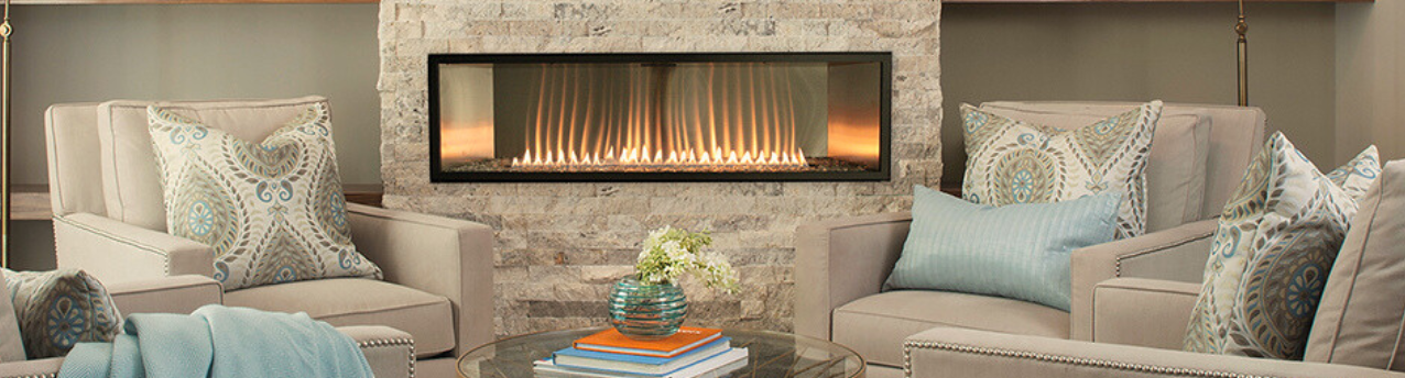 All-in-One Ventless Gas Fireplaces
