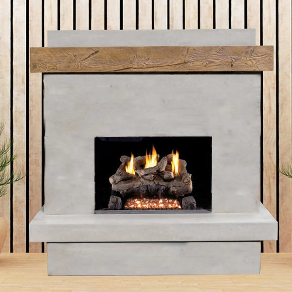 Image of American Fyre Designs Brooklyn Smooth 68-Inch Free Standing Outdoor Gas Fireplace