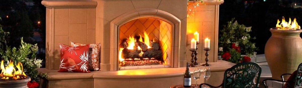 American Fyre Designs Gas Fireplace