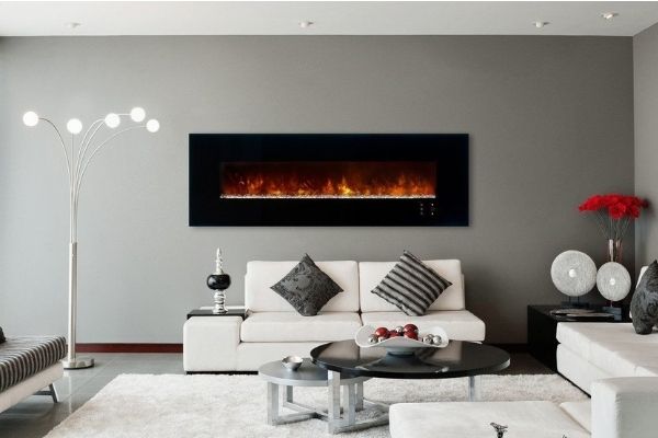 Modern Flames CLX 2 80" Built in/Wall Mounted Electric Fireplace