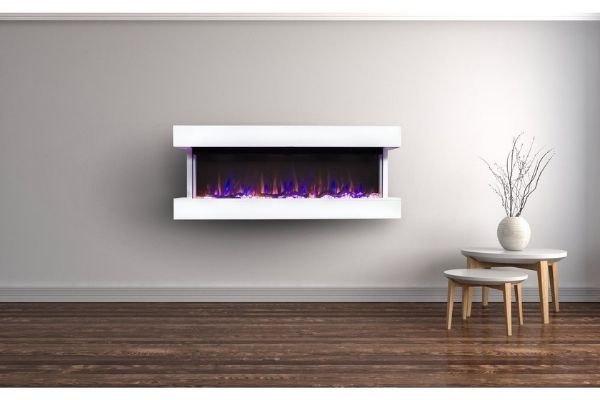 Touchstone Chesmont 50" Wall Mounted 3-Sided Electric Fireplace