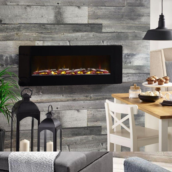 Image of Dimplex Winslow Curved Wall Mounted/Tabletop Electric Fireplace