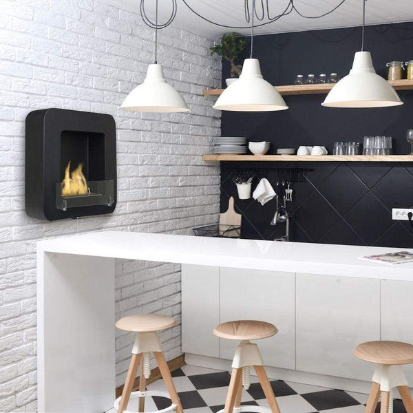 Image of Eco-Feu Cosy 21-Inch Wall Mounted / Free Standing Ethanol Fireplace