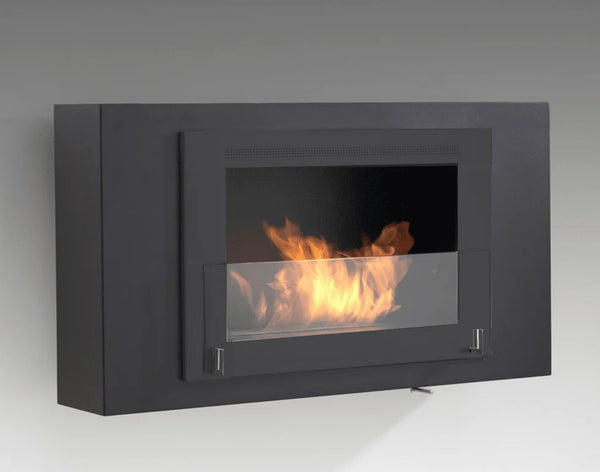 Image of Eco-Feu Brooklyn 34-Inch Wall Mounted / Built-in Ethanol Fireplace