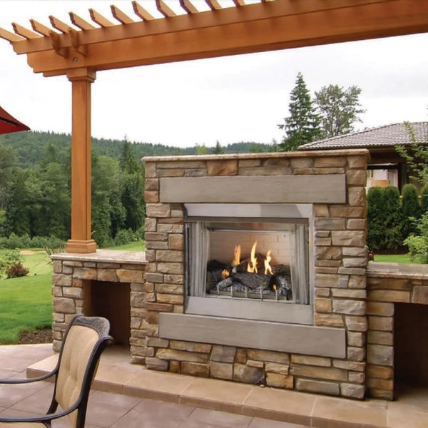 Image of Empire Carol Rose Premium Outdoor Vent Free Gas Fireplace
