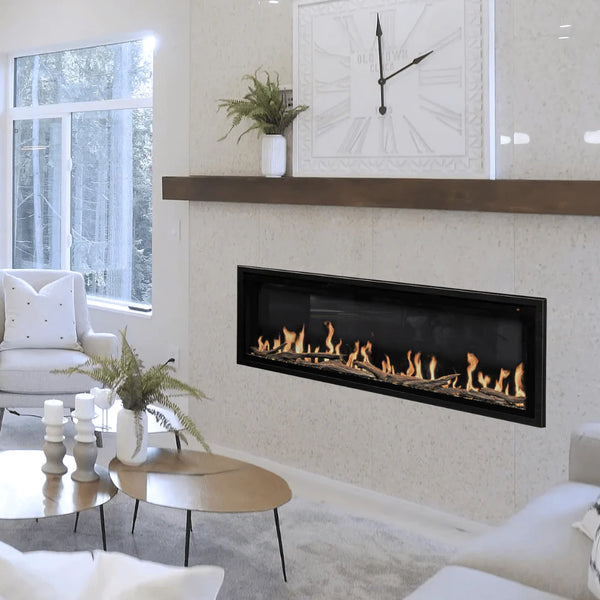 Image of Modern Flames Orion Slim Built-In/Wall Mounted Smart Electric Fireplace with Real Flame Effect