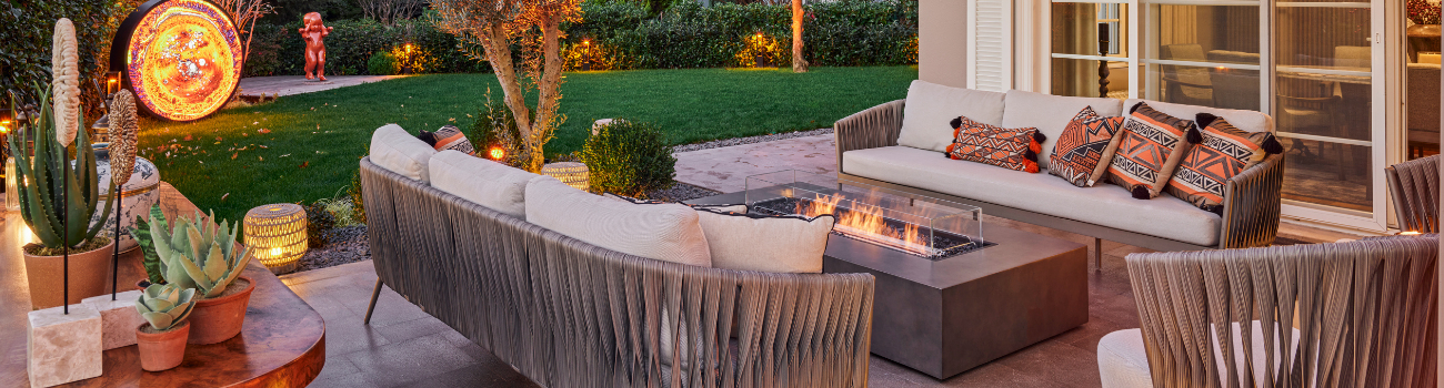Natural Gas Fire Pit Collection