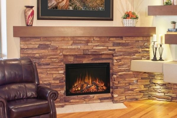 Modern Flames Redstone 36" Built-in Electric Fireplace Insert (RS-3626)