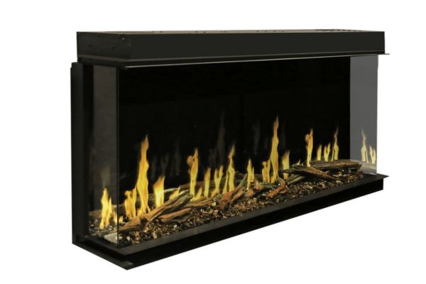 The most realistic electric fireplace modern flames orion multi