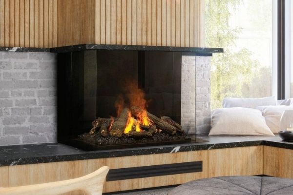 Faber E-Matrix 39" Built-in 3-Sided Vapor Fireplace