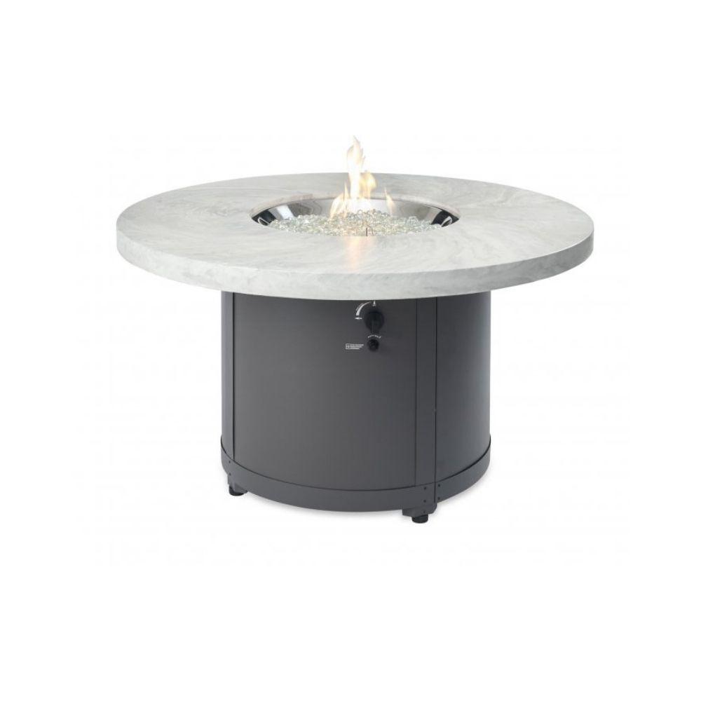 48 inch round propane fire pit