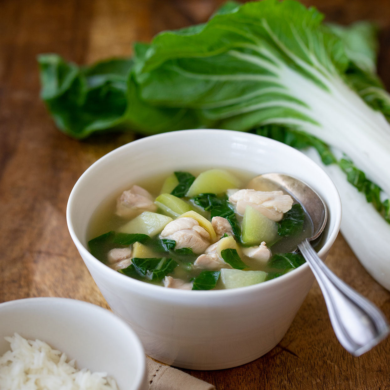 A Bowl of This Filipino Chicken-Garlic Soup Is Like a Hug from My Grandma | EatingWell