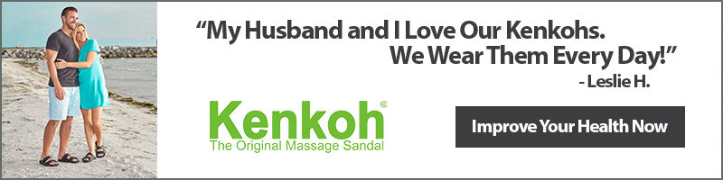 Improve your health now with Kenkoh Massage Sandals!