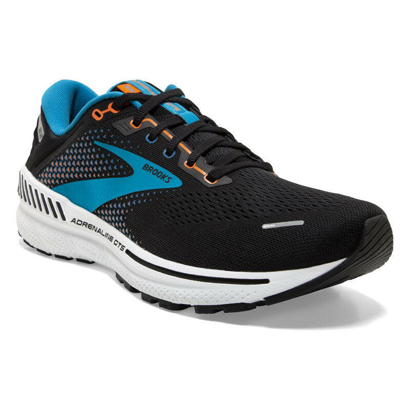 Brooks 110366-435 Men's ADRENALINE GTS 22 Road Running Shoes Peacoat India  Ink Grenadine - Family Footwear Center