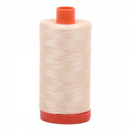 Beige Aurifil Cotton Thread Large Spool, 1422 Yards, MK50 2314