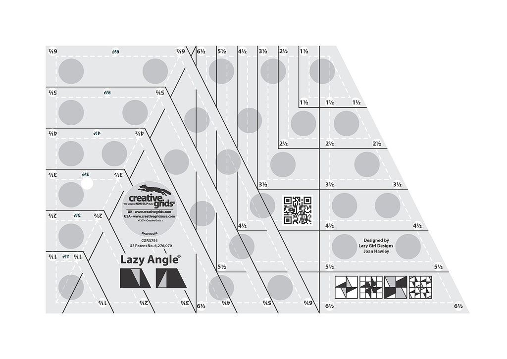 Creative Grids 9-1/2-Inch Square Quilt Ruler (CGR9)