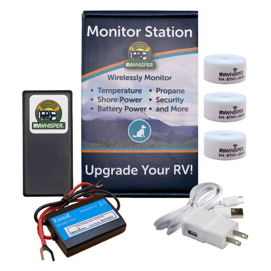 Humidity And Temperature Monitor In RV, Motorhome, Trailer