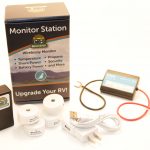 RV Whisper RVM2-3T Monitor Station With 3 Temperature Sensors