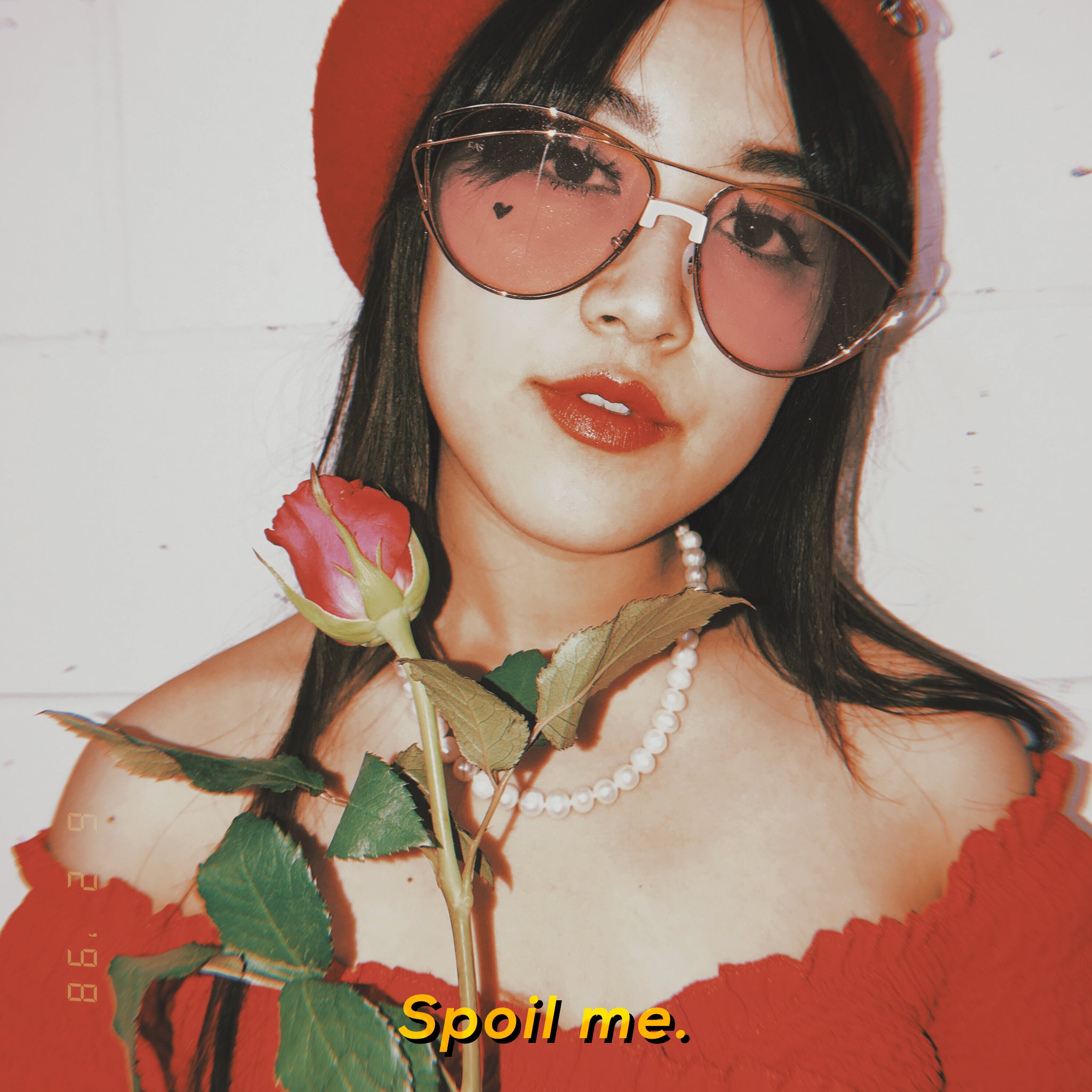 FOR ART'S SAKE VALENTINE'S DAY 2018 EDIT FEATURING DARK EYES PINK SUNGLASSES