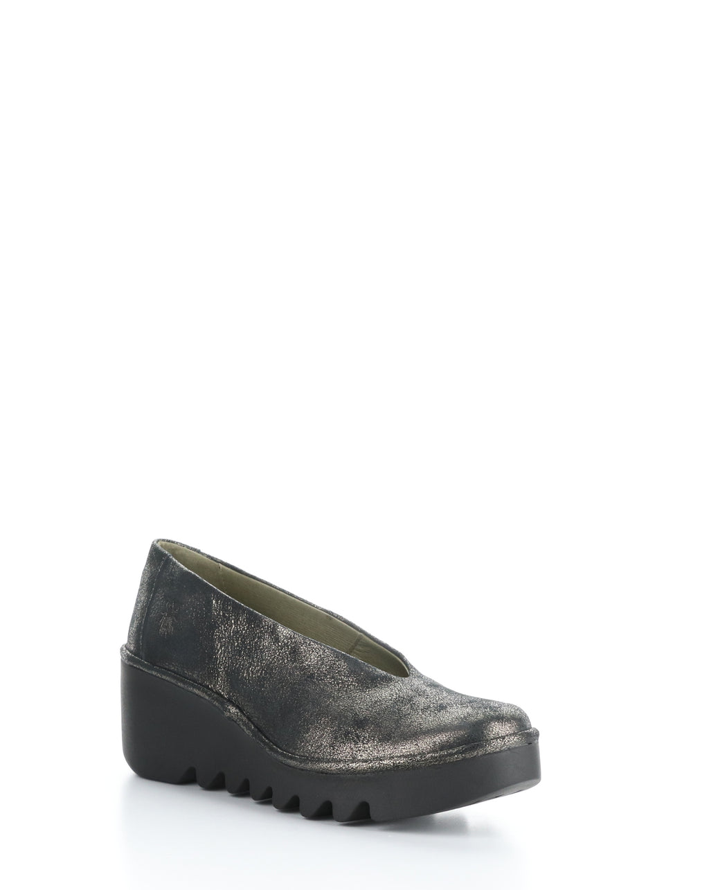 Fly London Dala Black - Wedge Loafer – The Shoe Muse