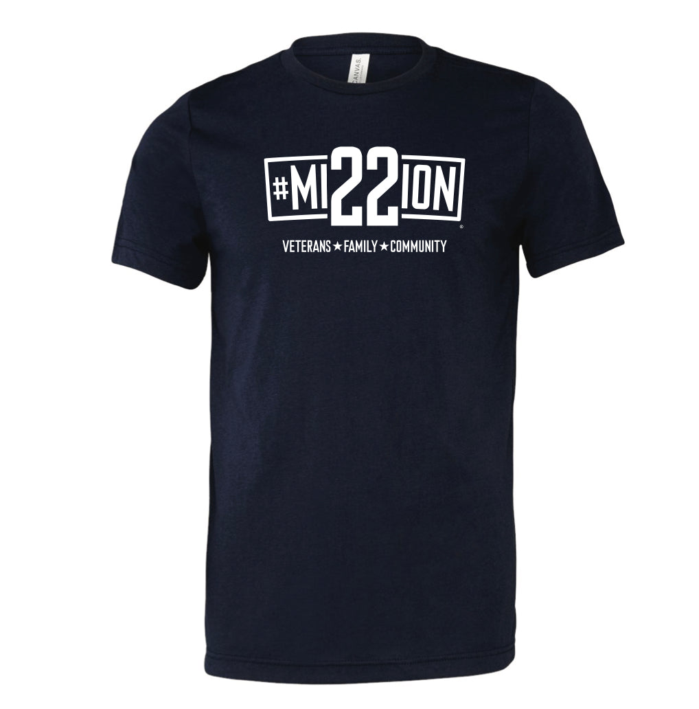 Product Image of Mission 22 Navy Tee #1