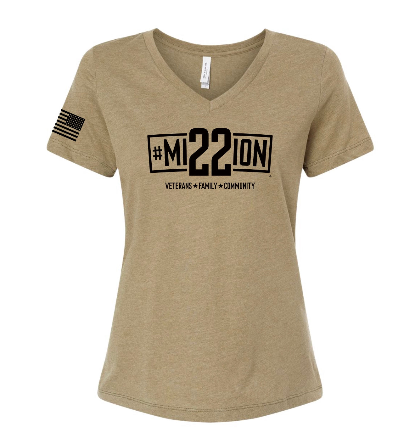 Product Image of V-Neck Women's Tee #1