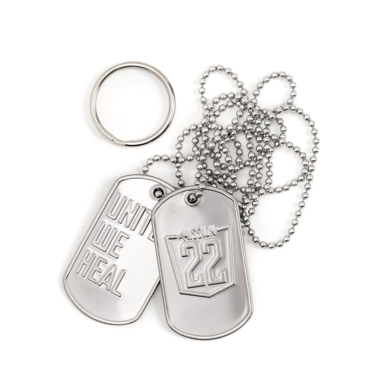 Product Image of M22- United We Heal Dog Tags #2