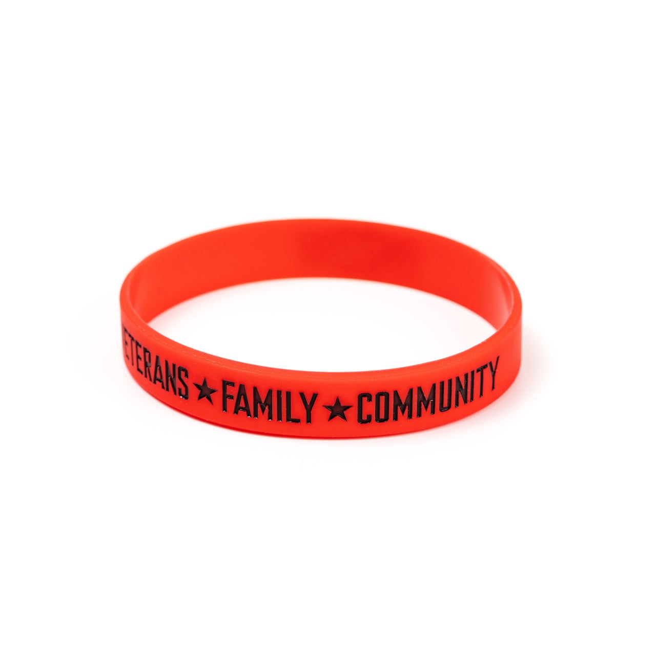 Red Silicone Bracelet-Joshua 1:9, Psalm 91:1-2, Phil 4:13 & II Timothy 1:7