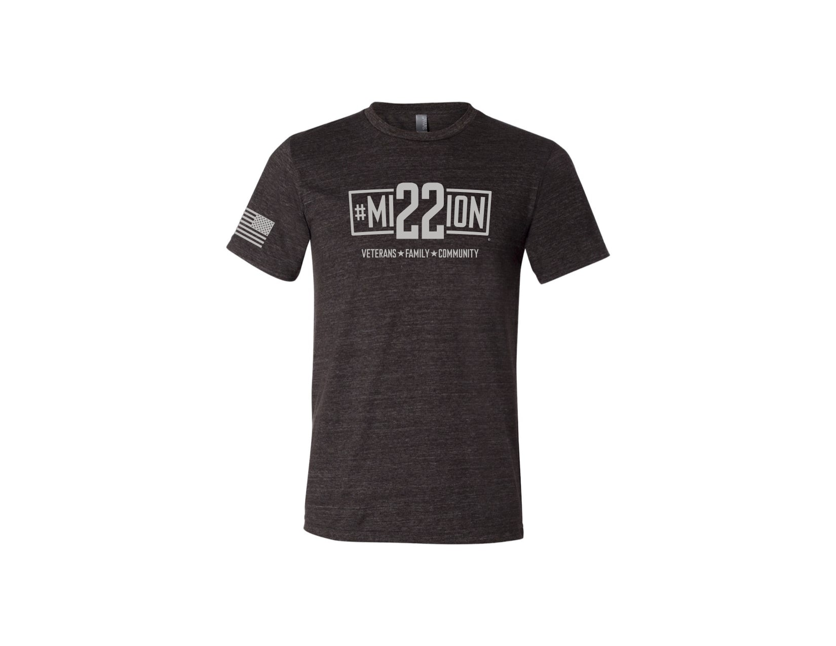 Product Image of Mission 22 Charcoal Tee #1