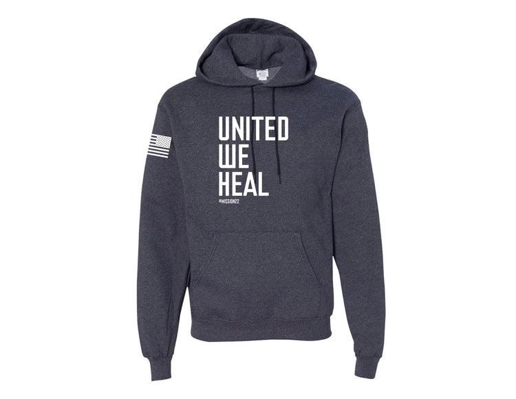 Product Image of United We Heal Hoodie - Navy #1